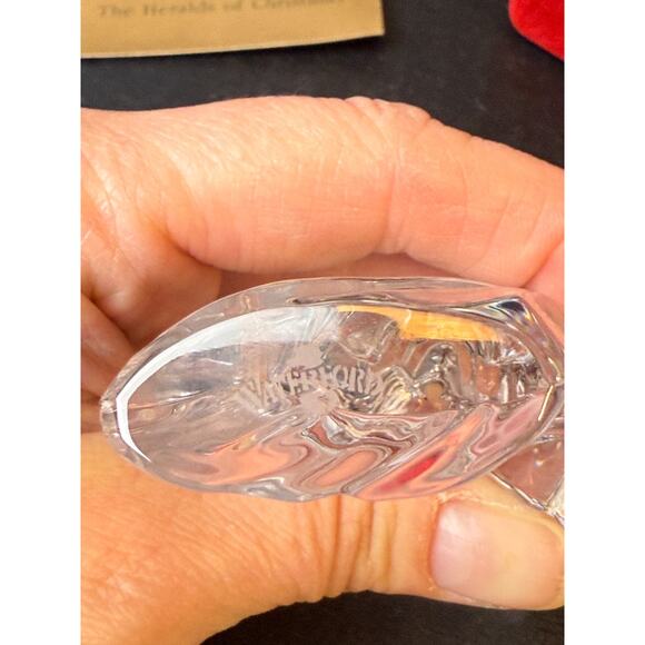 Waterford Crystal Millennium Angel Fellowship 3rd Edition w/ Box - Picture 6 of 7